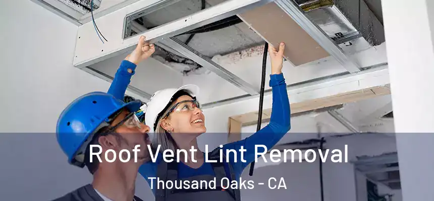  Roof Vent Lint Removal Thousand Oaks - CA